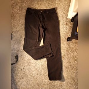 Brown Mid Rise Jeans